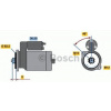 BOSCH štartér 12V pre VW Passat B5.5 AUDI A4 B5 B6 A6 C5