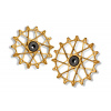 Kladky přehazovačky Garbaruk (Sram T-Type) - zlatá