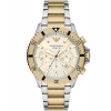 Pánske hodinky EMPORIO ARMANI AR11606 s dvojtónovým chronografom + BOX