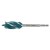 MAKITA E-26696 vrták do dřeva 28*165mm, čtyřbřitý, stopka šestihran 1/4