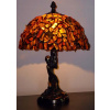 Amber Tiffany Syrene 25 Lamp (Amber Tiffany Syrene 25 Lamp)