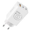 AppleMix Nabíjačka / EÚ adaptér BALENIE:ME GaN USB-A + 2xUSB-C 65W - biela