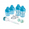 TOMMEE TIPPEE Set dojčenských fliaš advanced ANTI-COLIC, zmiešané veľkosti 9ks, Modrá Farba: ANTI-COLIC, zmiešané veľkosti 9ks, Modrá