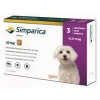 Simparica 10 mg žuv.tbl. pre psy >2,5-5 kg, 3 x 10 mg