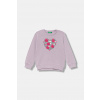 Detská bavlnená mikina United Colors of Benetton 3J68G10K3.P.seasonal fialová 82