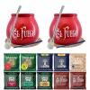 Sada Yerba Mate pre dvoch 10x50 g 500 g El Fuego