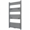 Vodný kúpeľňový radiátor VidaXL 1 W 560 x 1160 mm sivý