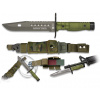 RUI Tactical - K25 Taktický nôž - dýka s púzdrom RUI-K25 Bajonet zelený