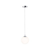 Paulmann Globe 70895 závesné svietidlo LED E27 20 W chróm, saténová; 70895