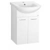 Aqualine ZOJA umývadlová skrinka 42x74x25cm, biela SPH 51045A