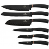 BERLINGERHAUS BERLINGERHAUS BERLINGERHAUS Sada nožov s nepriľnavým povrchom 6 ks Black Rose Collection BH-2337