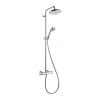 Hansgrohe Croma - Showerpipe 220 1jet s termostatom, chróm 27185000