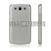 Zadný kryt Samsung Galaxy S III – Carbon – strieborná