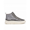 Geox Tenisky pre dievčatá J Laquinny Girl J46M3D 0EWNF C1009 M strieborné