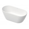 Duravit D-Neo - Voľne stojaca vaňa, 160x75 cm, DuraSolid, ClickClack, biela 700477000000000