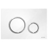 SCHWAB SCHWAB VELA ovládacie tlačidlo, 247x165 mm, biela/chróm SPH P47-0201-0250