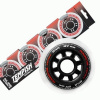 Tempish - RADICAL 76mm / 84a (sada 4 ks) Barva: Černá