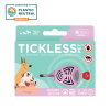 Ultrazvukový odpudzovač kliešťov pre psov a mačky Tickless PET Pink