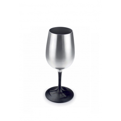 GSI Outdoors Glacier Stainless Nesting Red Wine Glass