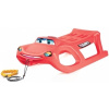 TULIMI Plastové sane CAR SMILe 91,3x29,1x44,9 50 kg červené