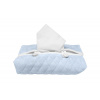 Caramella Baby Blue prešívaný obal na obrúsky modrý