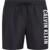 Pánske plavky MEDIUM DRAWSTRING KM0KM01004 BEH black - Calvin Klein M