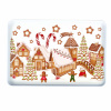 Melamínový servírovací podnos TORO 40x27cm perníčková dedinka