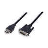 Manhattan kábel, monitorový, DVI-D to HDMI, 1.8m (dual link), čierny, plast 372503