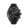 Pánske hodinky Hugo Boss Grand Prix 1513474, prírodná koža, čierne