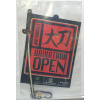 DAIKATANA OPEN / CLOSED TABUĽKA NA DVERE