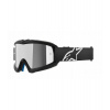 Brýle VISION YOUTH CORP, ALPINESTARS, dětské (černá, zrcadlové stříbrné plexi) 2025