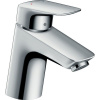 HANSGROHE Logis páková umývadlová batéria s plastovou odtokovou súpravou s tiahlom, výška výtoku 67 mm, chróm, 71070000