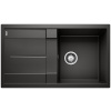 Blanco Metra 5 S, silgranitový drez 860x500x190 mm, 1-komorový, čierna, BLA-525919
