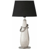 Rabalux Evelyn stolová lampa 1x40 W čierna-strieborná 4372