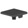 FATH krytky pro profily 30 x 30 mm zásuvné 1 křížová černá drážka 6