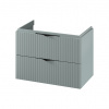 Cersanit Tirso, závesná skrinka pod umývadlo 794x447x572 mm, zelená matná, S1017-001