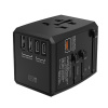 65W Multifunkčná cestovná zástrčka Dual USB+Dual Type-C