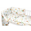 Mantinel s obliečkami Premium, 3D sada, Včielky a Lienky - biela, 120x90cm Baby Nellys 8596309406831