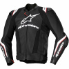 Bunda MISSILE 3 IGNITION, ALPINESTARS (čierna/biela) Veľkosť: 58