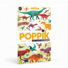 Poppik Samolepkový plagát vzdelávací Dinosaury