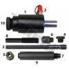 TRIUMF Hydraulický valec 18 t úderový, výsuv 50 mm, s príslušenstvom