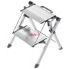 Hliníkové schůdky HAILO MINI COMFORT, 4310-100, 2 stupně