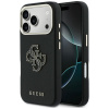 Guess PU Resin Logo Zadní Kryt pre iPhone 17 Pro Max Black