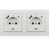 Sada zásuvek pod omítku IB-MPS4200W-PD, s funkcí nabíjení USB PD