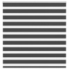 vidaXL Zebra roleta čierna 140x150 cm šírka látky 135,9cm polyester 4014243