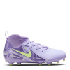 Nike Phantom Luna II Academy Firm Ground Football Boots Junior Purple/Volt 1 (33)