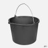 Den Braven - Vedro stavebné s výlevkou, 20 l, čierna