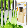 Sada nožov v bloku Fiskars Functional Form 5 ks
