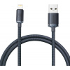 Baseus KP25163 Data USB na Lightning 20W, 1,2m, černý