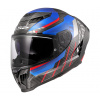 LS2 FF807 Dragon TRAX Gloss Blue Red